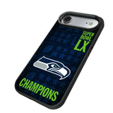 Seattle Seahawks 2026 Super Bowl Bump Phone Case for Apple iPhone