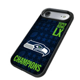 Seattle Seahawks 2026 Super Bowl Bump Phone Case for Apple iPhone