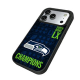 Seattle Seahawks 2026 Super Bowl Bump Phone Case for Apple iPhone