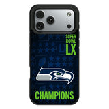 Seattle Seahawks 2026 Super Bowl Bump Phone Case for Apple iPhone