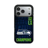 Seattle Seahawks 2026 Super Bowl Bump Phone Case for Apple iPhone