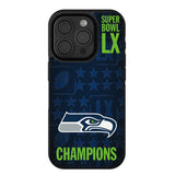 Seattle Seahawks 2026 Super Bowl Bump Phone Case for Apple iPhone