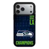 Seattle Seahawks 2026 Super Bowl MagSafe Compatible Phone Case for Apple iPhone