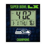 Seattle Seahawks 2026 Super Bowl Wall Clock