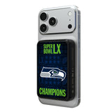 Seattle Seahawks 2026 Super Bowl Wireless Mag Power Bank