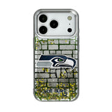 Seattle Seahawks Brick Glitter Phone Case for Apple iPhone 17 Series