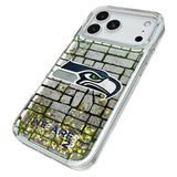 Seattle Seahawks Brick Glitter Phone Case for Apple iPhone