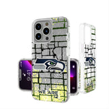 Seattle Seahawks Brick Glitter Phone Case for Apple iPhone