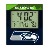 Seattle Seahawks Color Block Wall Clock