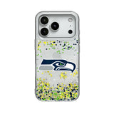 Seattle Seahawks Confetti Glitter Phone Case for Apple iPhone