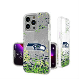 Seattle Seahawks Confetti Glitter Phone Case for Apple iPhone