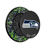 Seattle Seahawks Confetti PopSockets Magnetic Phone Grip and Stand