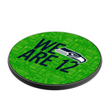 Seattle Seahawks Deco 15-Watt Wireless Charger