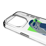 Seattle Seahawks Deco Clear Phone Case for Apple iPhone