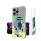 Seattle Seahawks Deco Glitter Phone Case for Apple iPhone
