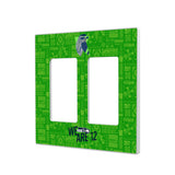 Seattle Seahawks Deco Hidden-Screw Light Switch Plate