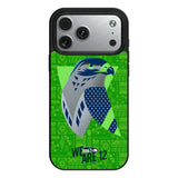 Seattle Seahawks Deco MagSafe Compatible Phone Case for Apple iPhone