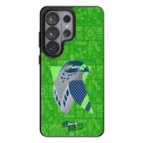 Seattle Seahawks Deco MagSafe Compatible Phone Case for Samsung Galaxy 26 Series