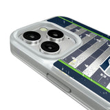 Seattle Seahawks Field Glitter Phone Case for Apple iPhone