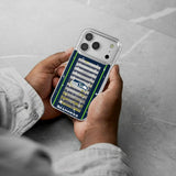 Seattle Seahawks Field Glitter Phone Case for Apple iPhone