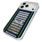 Seattle Seahawks Field Glitter Phone Case for Apple iPhone