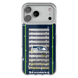 Seattle Seahawks Field Glitter Phone Case for Apple iPhone