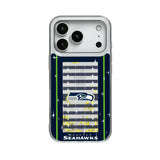 Seattle Seahawks Field Glitter Phone Case for Apple iPhone