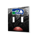 Seattle Seahawks Historic Collection Legendary Hidden-Screw Light Switch Plate