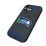 Seattle Seahawks Historic Collection Linen Bump Phone Case for Apple iPhone