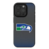 Seattle Seahawks Historic Collection Linen Bump Phone Case for Apple iPhone