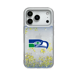 Seattle Seahawks Historic Collection Linen Glitter Phone Case for Apple iPhone