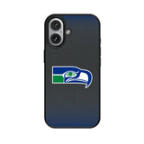 Seattle Seahawks Historic Collection Linen MagSafe Compatible Phone Case for Apple iPhone