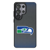 Seattle Seahawks Historic Collection Linen MagSafe Compatible Phone Case for Samsung Galaxy