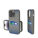 Seattle Seahawks Historic Collection Linen Soft Touch Phone Case for Apple iPhone