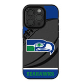 Seattle Seahawks Historic Collection Passtime Bump Phone Case for Apple iPhone