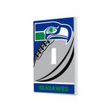 Seattle Seahawks Historic Collection Passtime Hidden-Screw Light Switch Plate