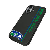 Seattle Seahawks Historic Collection Personalized Sidebard MagSafe Compatible Phone Case for Apple iPhone