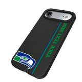 Seattle Seahawks Historic Collection Personalized Sidebard MagSafe Compatible Phone Case for Apple iPhone