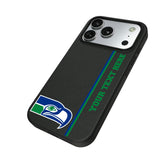 Seattle Seahawks Historic Collection Personalized Sidebard MagSafe Compatible Phone Case for Apple iPhone