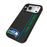 Seattle Seahawks Historic Collection Personalized Sidebard MagSafe Compatible Phone Case for Apple iPhone