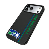 Seattle Seahawks Historic Collection Personalized Sidebard MagSafe Compatible Phone Case for Apple iPhone