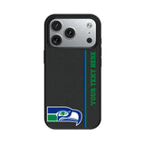 Seattle Seahawks Historic Collection Personalized Sidebard MagSafe Compatible Phone Case for Apple iPhone
