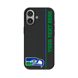 Seattle Seahawks Historic Collection Personalized Sidebard MagSafe Compatible Phone Case for Apple iPhone