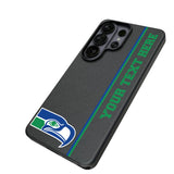 Seattle Seahawks Historic Collection Personalized Sidebard MagSafe Compatible Phone Case for Samsung Galaxy