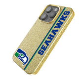 Seattle Seahawks Historic Collection Sidebar Bling Phone Case for Apple iPhone