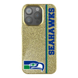 Seattle Seahawks Historic Collection Sidebar Bling Phone Case for Apple iPhone