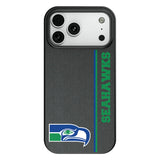 Seattle Seahawks Historic Collection Sidebar MagSafe Compatible Phone Case for Apple iPhone
