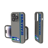 Seattle Seahawks Historic Collection Sidebar Soft Touch Phone Case for Apple iPhone