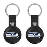 Seattle Seahawks Insignia Black Airtag Holder 2-Pack