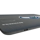 Seattle Seahawks Linen 15-Watt Wireless Charger and Mouse Pad